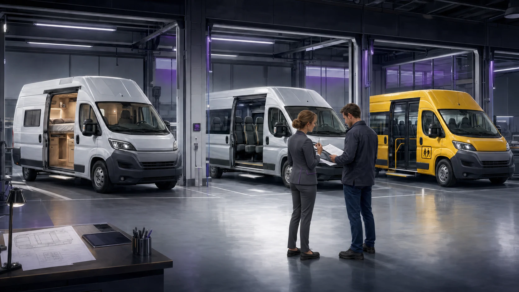 Technische Bewertung von Fiat-Ducato-Umbauten zu Wohnmobil, Kleinbus und Schulfahrzeug